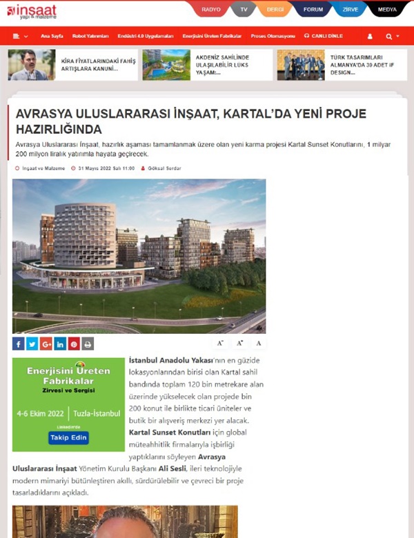 İnşaat & Yapı Haziran 2022