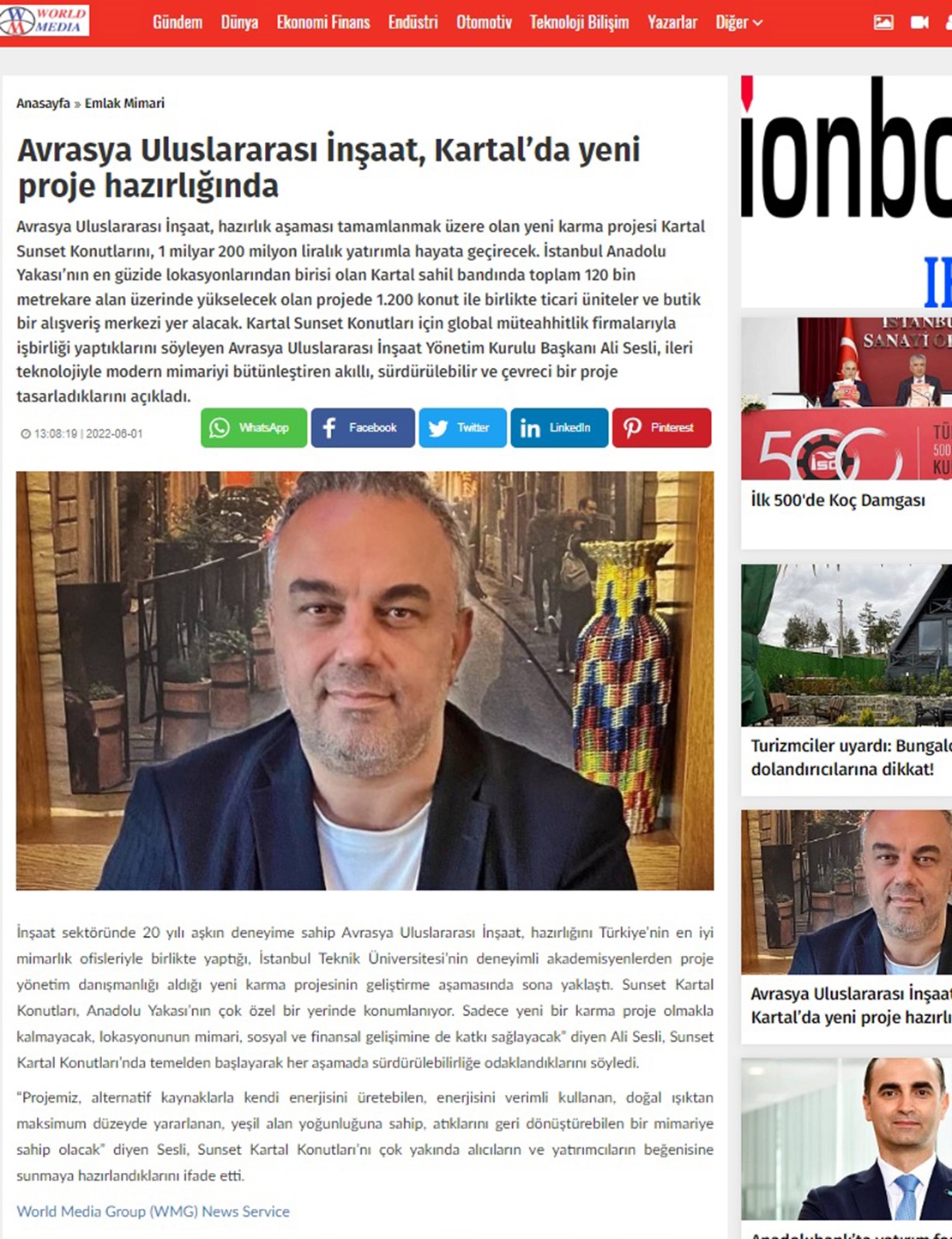 haber Avrasya Uluslararası inşaat 3