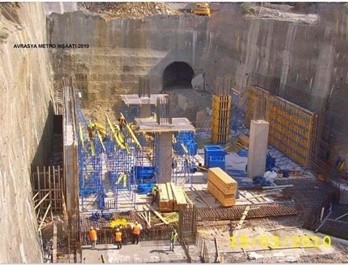 Kartal Soğanlık Metro İstasyonu İnşaatı 5