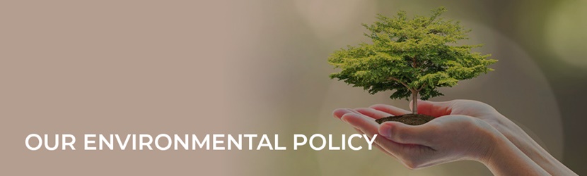 OUR ENVIRONMENTAL POLICY-banner
