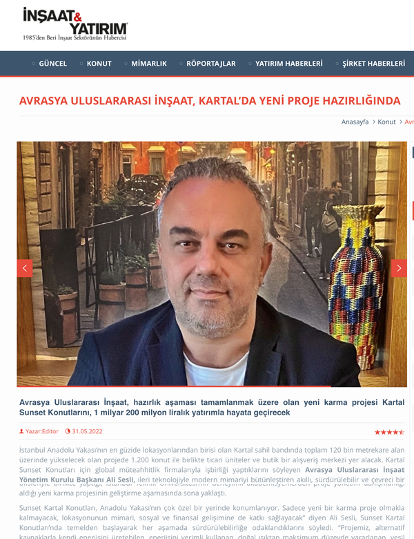 İnşaat & Yatırım Mayıs 2022
